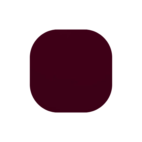 Swatch of Model Clicks – glossy dark red nails with gel-like shine