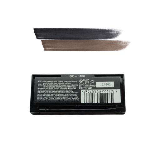 Max Factor Real Brow Duo Kit 003 Dark eyebrow powder set