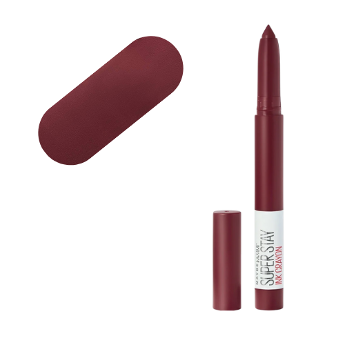 Maybelline Lip Crayon 65 Settle For More – Close-Up Packaging