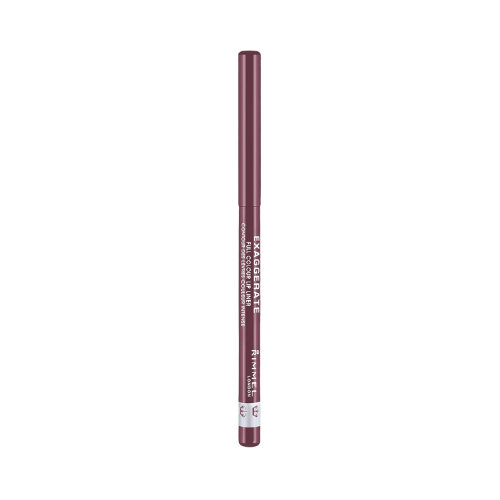 Close-up of Rimmel Lip Liner 064 Obsession – deep red pencil tip