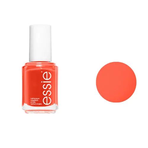 Essie Resort Fling coral peach nail polish swatch