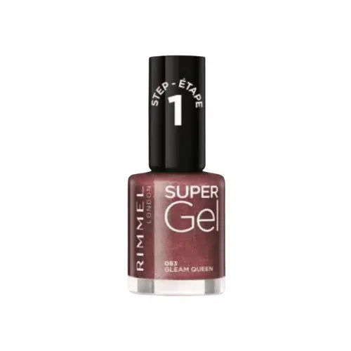 Rimmel Super Gel Nail Polish 083 Gleam Queen bottle