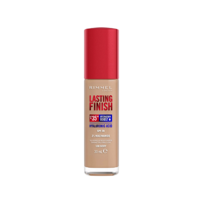 Rimmel Lasting Finish 35HR Foundation 100 Ivory bottle