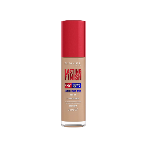 Rimmel Lasting Finish 35HR Foundation 100 Ivory bottle