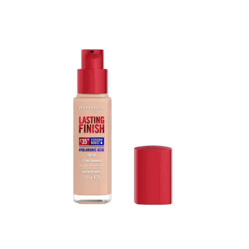 Rimmel Rose Ivory foundation shade close-up