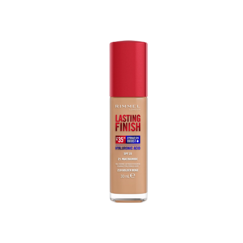 Rimmel Lasting Finish 35HR Foundation 210 Golden Beige bottle