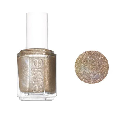 Essie Semi Precious Tones holographic rose gold swatch