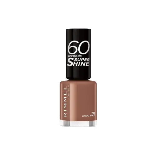 Rimmel 60 Seconds Super Shine Nail Polish 705 Wood You bottle