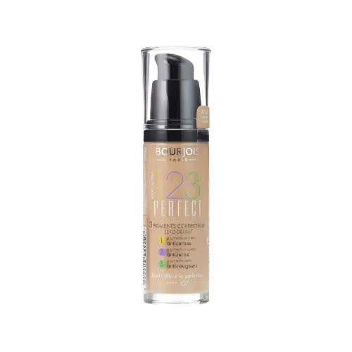 Bourjois 123 Perfect Foundation 52 Vanilla bottle