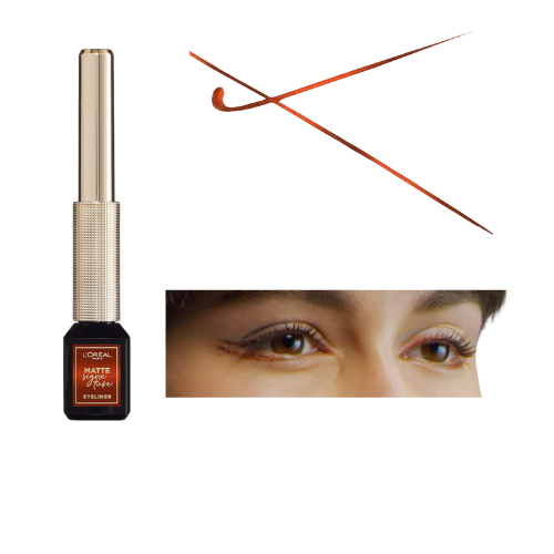 L'Oreal Paris Matte Signature Liquid Eyeliner 07 Copper - Long Lasting
