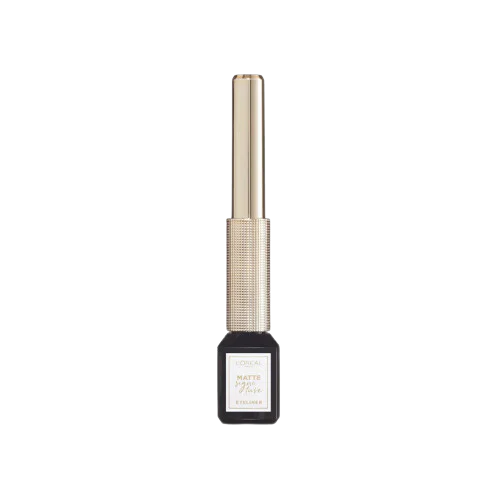 "L'Oreal Paris Matte Signature Liquid Eyeliner 08 White - Professional precision white eyeliner with ultra-precise felt tip"
