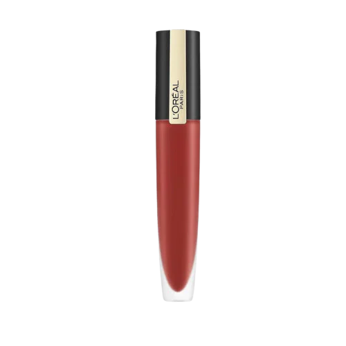 "L'Oreal Rouge Signature Liquid Lipstick 115 I Am Worth It - 24-hour ultra-matte formula with lightweight feel"
