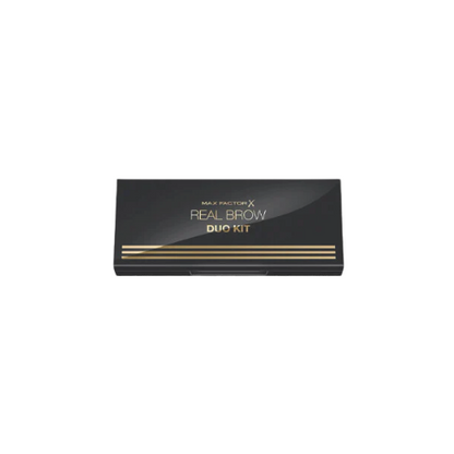 Max Factor Real Brow Duo Kit 003 Dark eyebrow powder set
