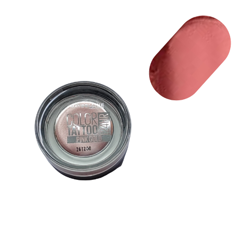 Maybelline Pink Gold Eyeshadow – metallic eye colour Pink Gold 65
