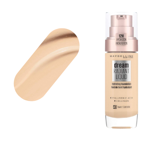 Maybelline Dream Radiant Liquid Foundation Shade 40 Fawn 