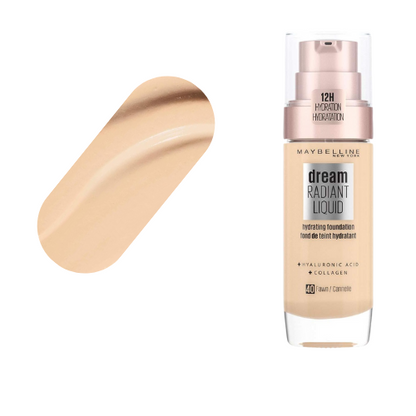 Maybelline Dream Radiant Liquid Foundation Shade 40 Fawn 