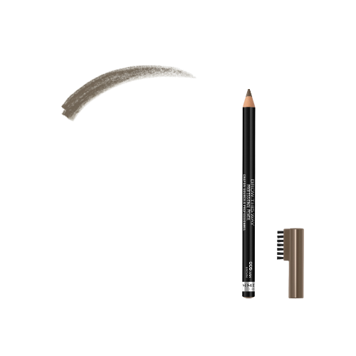 Swatch of Ash Brown pencil – natural grey-brown colour