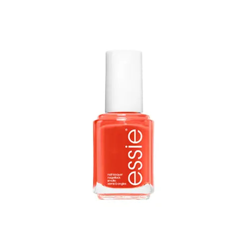 Essie Resort Fling peach coral nail polish bottle

